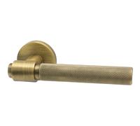 Beslag Design - Helix Door Handle 200, Antique Bronze - Antique Bronze