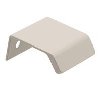 Beslag Design - Side Profile Handle CC 40 mm, Grey - Grey