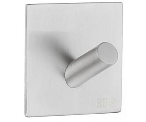 Beslagsboden Beslagsboen - Design Single Hook In Brushed Stainless Steel