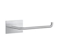 BESLAGSBODEN Brushed Stainless Steel Toilet Roll Holder Self Adhesive Bathroom Wall Mounted