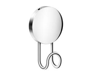 Beslagsboden Bslagsboden - Single Hook, Self-Adhesive, Polished Chrome, Height 90 mm
