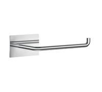 BESLAGSBODEN Chromed Stainless Steel Toilet Roll Holder Self Adhesive Bathroom Wall Mounted