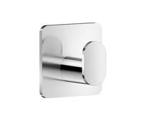 Beslagsboden - Cube Single Hook Mini. Polished Stainless. Self-Adhesive.
