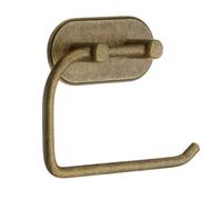 Beslagsboden - Design Toiler Roll Holder In Antique Brass Finish Self-Adhesive