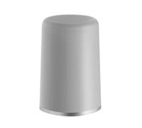 Beslagsboden - Door Stop. Grey Rubber/brushed Stainless Steel.