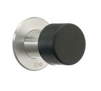 BESLAGSBODEN Door Stop in Brushed Stainless Steel, Length 45 mm