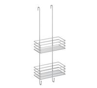 Beslagsboden - Double Shower Basket In Polished Chrome On Stainless Steel