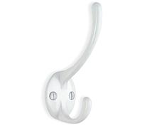 BESLAGSBODEN Hat and Coat Hook in White Lacquer, Height 100 mm