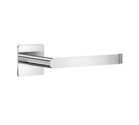 BESLAGSBODEN Polished Stainless Steel Toilet Roll Holder Self Adhesive Bathroom Wall Mounted