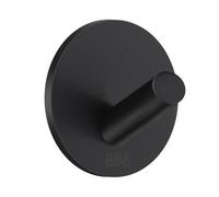 Beslagsboden - Single Hook, Black, Self-Adhesive