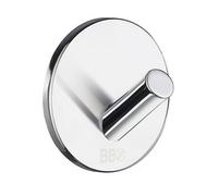 Beslagsboden Single Hook, Chromed, Self-Adhesive