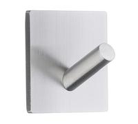 Beslagsboden - Single Hook Mini, Self-Adhesive, Brushed Stainless