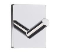 Beslagsboden - Single Hook Mini, Self-Adhesive, Chromed Stainless
