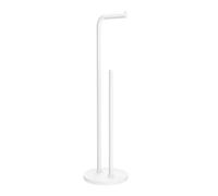 Beslagsboden - Toilet Roll/spare Toilet Roll Holder. Free Standing. White.