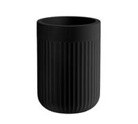 Beslagsboden - Tumbler. Freestanding. Black Polyresin. Height 110 mm.