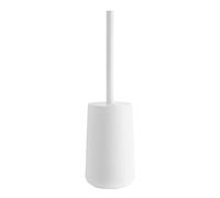 BESLAGSBODEN White Plastic Freestanding Toilet Brush and Holder