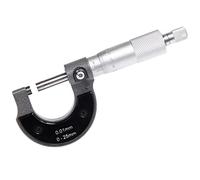 Beslands Outside Micrometer 0-25 mm Micrometer Screw Measuring Screw 0.01 mm Resolution Micrometer Metric