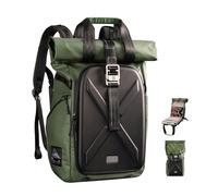 Besnfoto Hardshell Camera Backpack,DSLR SLR Mirrorless Camera Bag Waterproof with 15.6'' Laptop Compartment Tripod Holder Photography Camera Case Compatible for Canon/Nikon/Sony/Drone