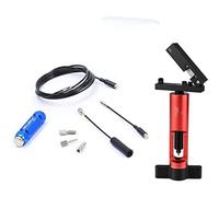 BESNIN Internal Cable Routing Kit, Bike Frame Fishing Tool for Hydraulic Brake Hose, Gear & Brake Cables, Di2 E-Tube Wires with Barb Driver & Hose Cutter (Pro Kit, Routing Tool + Red Hose Cutter)