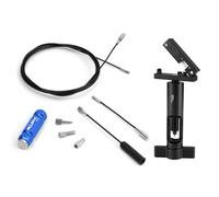 BESNIN Internal Cable Routing Kit, Bike Frame Fishing Tool for Hydraulic Brake Hose, Gear & Brake Cables, Di2 E-Tube Wires with Barb Driver & Hose Cutter (Pro Kit, Routing Tool + Black Hose Cutter)