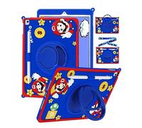 Besoar Case for iPad 9th/8th/7th Generation 10.2 inch Kawaii Cute 3D Design Soft Covers for Boys Girls Teens Cool Funny Unique Folio Rotating Stand Pencil Lanyard for Apple i Pad 9/8/7 Gen 10.2