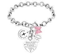BESPMOSP Birthday Charm Bracelets Gifts for Girls Women 13th 15th 16th 18th 21st 30th-60th Bracelet Gift for 13 15 16 18 21 30-60 Year Old Present (60th Birthday Bracelet)