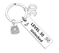 BESPMOSP Funny Birthday Gifts for Boys Girls Men Women 13th 16th 18th 21st 30th 40th Birthday Keyring Birthday Present Birthday Gift Ideas (30th Birthday Gifts)