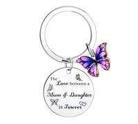 BESPMOSP Mum Gifts Mother Daughter Keyring Mother Son Keyring Mother's Day Gifts for Mum Keyring Mum Christmas Birthday Gifts from Daughter Son (Mother Daughter Keyring)