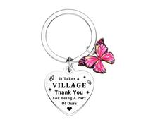 BESPMOSP Thank You Gifts for Women Men Appreciation Gift for Teacher Keyring Farewell Gift Birthday Gifts for Coworker Nurse Employee Boss Volunteer Appreciation Keyring