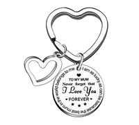 BESPMOSP To My Mum Keyring Mum Gifts Mother's Day Gifts Mum Birthday Gifts from Daughter Son Mother Mama Mum Mummy Keyring Mum Present Jewellery