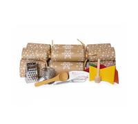 Bespoke 77 Eco-Friendly Deluxe Snowflake Kraft Christmas Cracker 12 Inch (Case of 25)