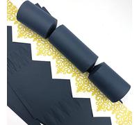 Bespoke by Crafty Capers Navy Blue | Craft Kit to Make 4 Large DIY Crackers | Eco Recyclable