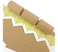 Bespoke by Crafty Capers Tan | Craft Kit to Make 8 Standard DIY Crackers | Eco Recyclable