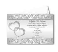 Bespoke Candy Delights Beautiful Personalised 30th - Pearl Wedding Anniversary Invites - Invitations With Envelopes REF A10 (100)