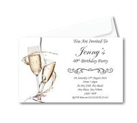 Bespoke Candy Delights Personalised Beautiful Birthday Party Invitations, Invites, 16th 18th 21st 30th 40th 50th 60th 70th 80th Any age Can Be Done BD31 (12)