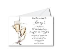 Bespoke Candy Delights Personalised Beautiful Surprise Birthday Party Invitations, Invites, 16th 18th 21st 30th 40th 50th 60th 70th 80th Any age Can Be Done Ref BD32 (12)