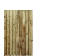 Bespoke Custom Made To Measure UPTO HEIGHT: 5ft (150cm High) Feather Edge Semi-Braced Flat Top Pathway Garden Pedestrian Gate [Width Between 75CM to 90CM Hinge Pack Option Removed