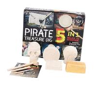 BESPORTBLE 1 Box Archaeological Excavation Tool Pirate Style Digging Playset Educational Dinosaur Archaeology Kit for Enhancing Hands and Imaginative Skills Eco Friendly DIY Puzzle Gift