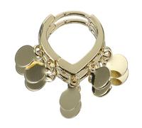 BESPORTBLE 1 Pair Bangles Dangling Organizer Boxes Daisy Outfit Pearl Dangle Earrings Hoops Tassel Gold Fourth Necklace Ring Novelty Jewelry Studs Post Earrings Zinc Alloy Golden