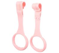 BESPORTBLE 1 Pair Bed Pull Ring Traction Walking Assistant High Chair Bedding Cot Pull up Standing Bar Water Mat Learning Standing Pull Ring Born Pp Pink