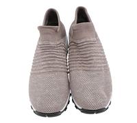 BESPORTBLE 1 Pair Breathable Mesh Sports Shoes for Women Lightweight Casual Sneakers with Skid Outsole Suitable for Running Walking Tennis and Everyday Activities Khaki