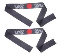 BESPORTBLE 1 Pair Japanese Karate Headband Comfortable Samurai Hat Stylish Training Hairband for Men and Women Creative Japanese Design Absorbent Sweatband for All Head