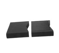 BESPORTBLE 1 Pair Plastic Drum Antiskid Stopper Blocks Enhanced Stability for Hi Hat Pedal Anchor Durable Drum Foot Blocks for Slip Prevention Various Floors
