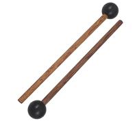 BESPORTBLE 1 Pair Wood Handle Xylophone Mallet Ergonomic Percussion Stick for Beginners Professionals Durable Comfortable Drumstick for Marimba Tongue Drum and More