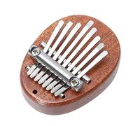BESPORTBLE 1 PC Key Wooden Kalimba Finger Piano Portable Thumb Piano for Beginners Durable Mini Musical Instrument with Pure Sound Easy to Play Carry for All Ages