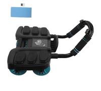 BESPORTBLE 1 Set Automatic Rebound Ab Roller Wheel Stability Fitness Equipment for Ergonomic Design with Antislip Noise Reduction for Safe Workouts
