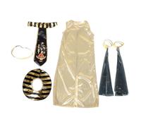 BESPORTBLE 1 Set Children's Day Egyptian Costume: Comfortable Dress-up Outfit Headdress - Suitable for Role Play & School Stage Performances Size M(110-120cm)