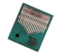 BESPORTBLE 1 Set Delicate Key Kalimba Thumb Piano Peacock Blue Portable Music Instrument for Beginners Sound Easy to Play Premium Quality Keys Hand Protective Design