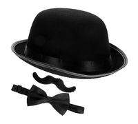 BESPORTBLE 1 Set Detective Costume Kit with Hat and Unisex Cosplay Accessories for Themed Parties and Role Play Engaging Detective Activity for Creative Imagination and Communication Skills