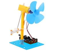 BESPORTBLE 1 Set DIY Electric Head Shaking Fan Kit for Science Experiment Assembled Models for Learning Fun Stem Project for Educational Hands Activity